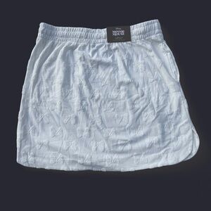 Minnie Mouse white skirt skort